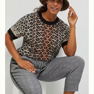 Anthropologie Ellinor Knit Top